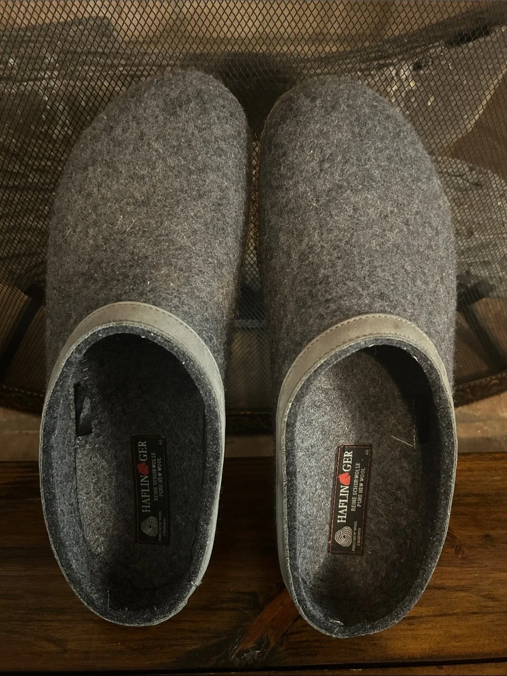 Haflinger wool clogs, feature Comfort Slip On Slippers/ Clogs Size 46 US 13M
